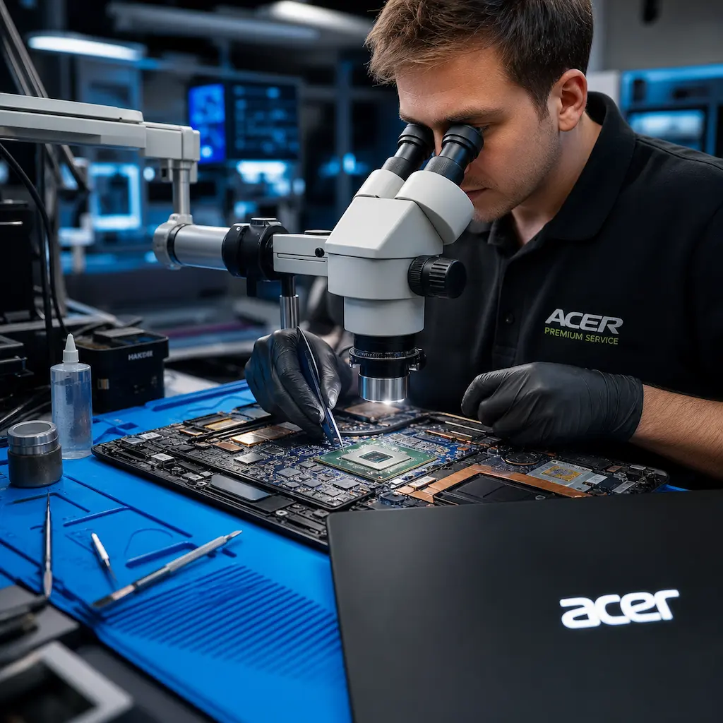 Замена видеокарты ноутбука Acer в Великом Новгороде