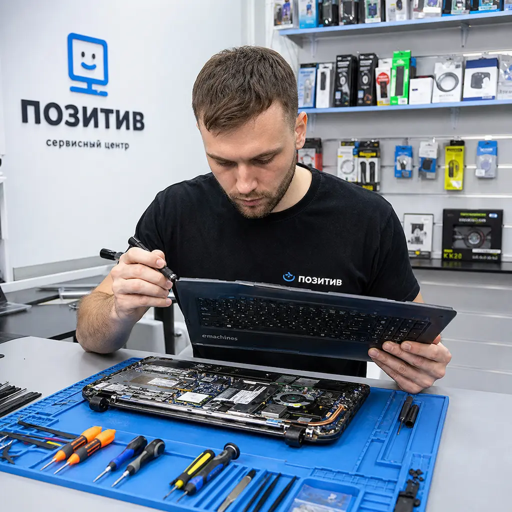 заменить клавиатуру на ноутбуке Emachines в Великом Новгороде