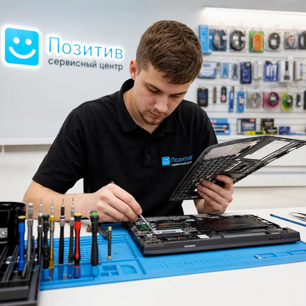 заменить клавиатуру на ноутбуке Lenovo в Великом Новгороде