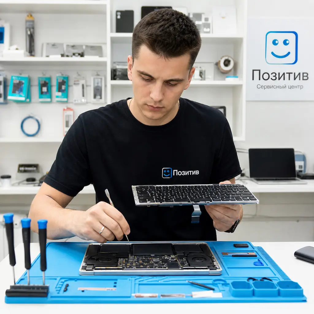 заменить клавиатуру на Apple Macbook в Великом Новгороде