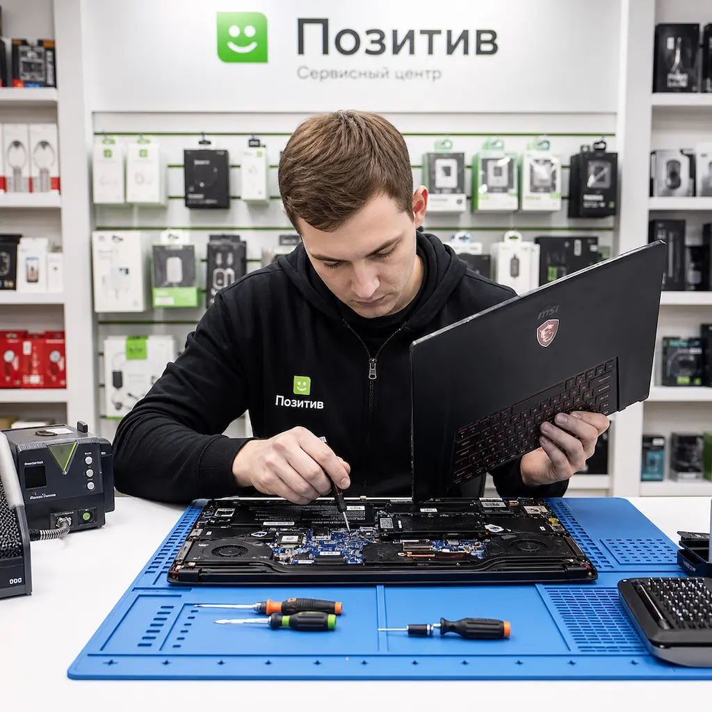 заменить клавиатуру на ноутбуке MSI в Великом Новгороде