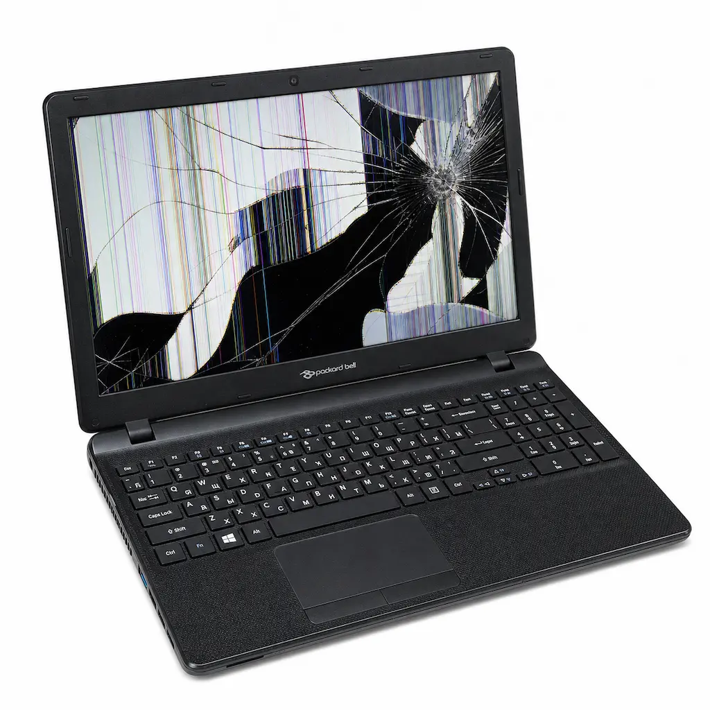 поменять матрицу ноутбука Packard Bell в Великом Новгороде