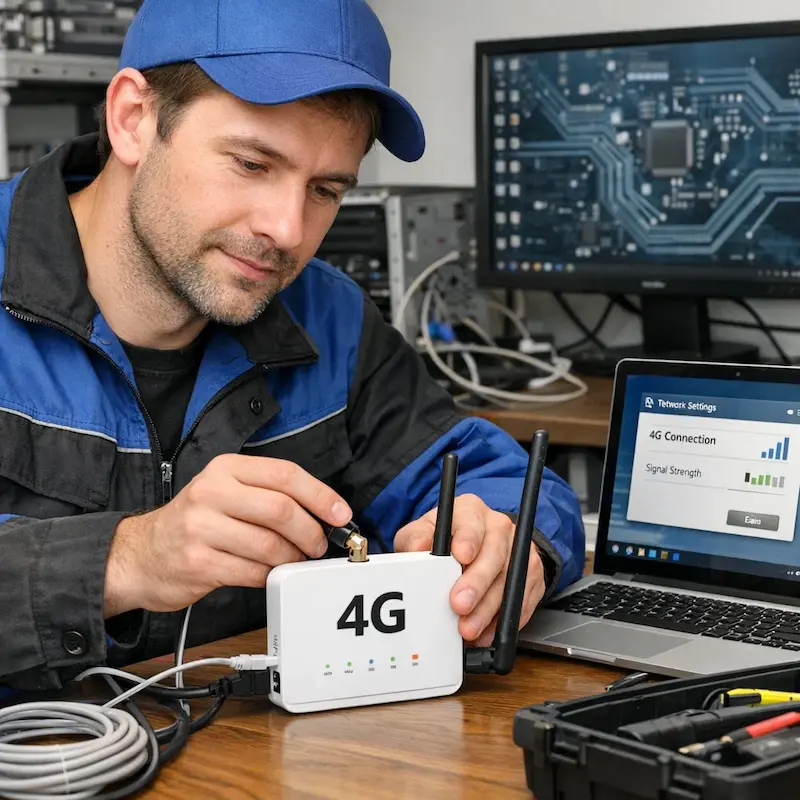 Настройка 4G модема в Великом Новгороде