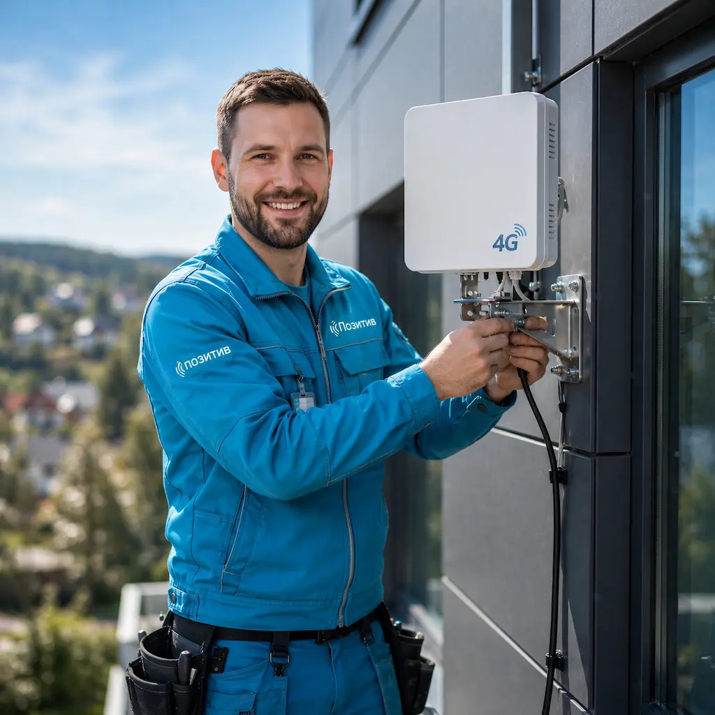 настроить 4G модем в Великом Новгороде
