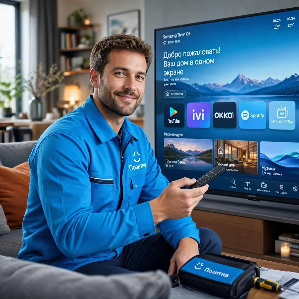 Настройка Smart TV в Великом Новгороде
