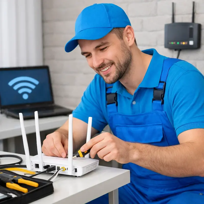 Настройка Wi - Fi в Великом Новгороде