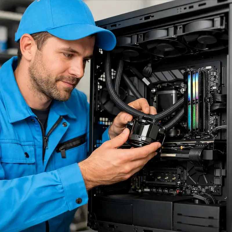 Установка СЖО на ПК в Великом Новгороде