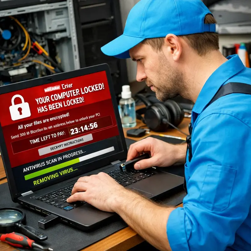 Удалить винлокер в Великом Новгороде